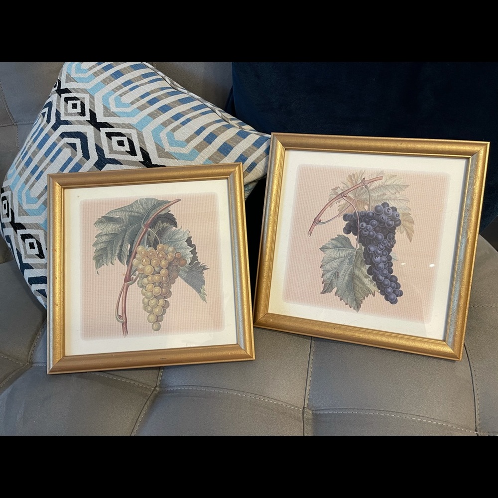 Grape kitchen frames